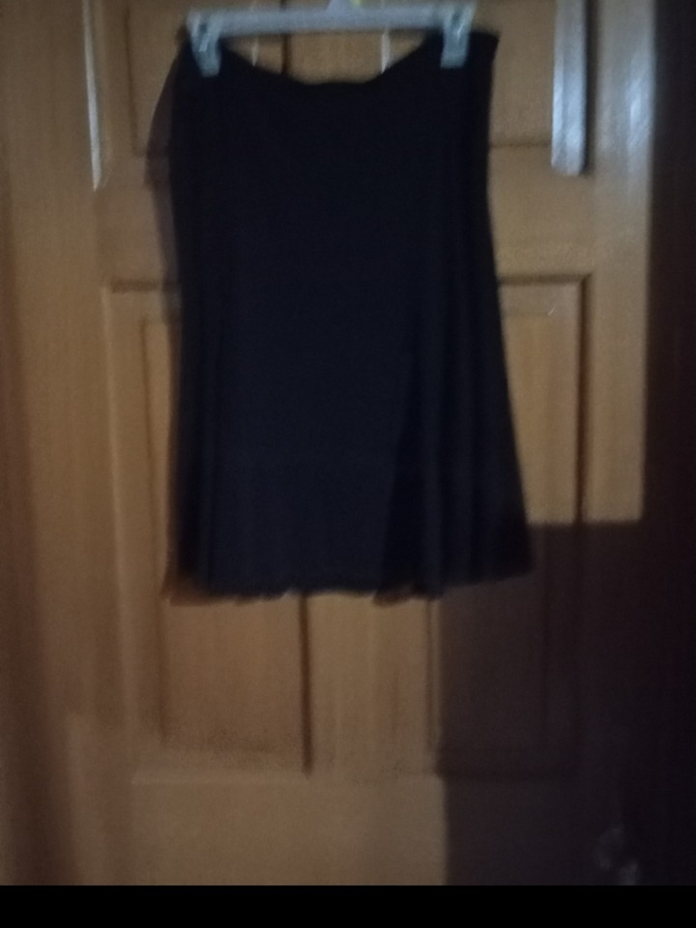 George Black A-Line Knee Skirt